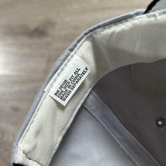 Vintage‎ Pittsburgh Pirates Hat Snapback MLB Baseball Gray Black Cap - Picture 4 of 7